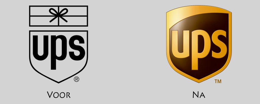 Waarom UPS hun logo veranderde