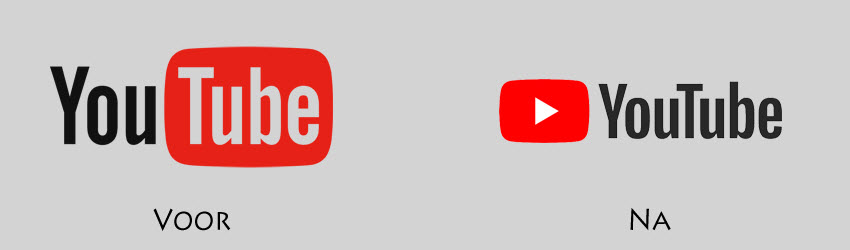 Waarom Youtube hun logo veranderde